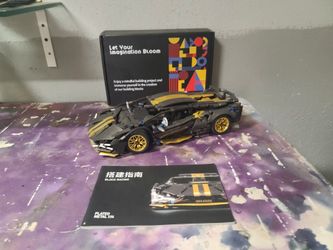 Block Racing Model Car