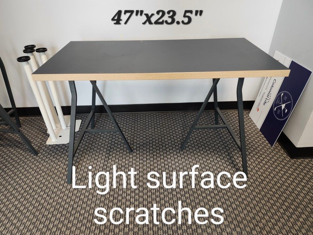 Can Deliver . $50 Each Any Uses Work Desk Computer Workstation And $45 And Scrat Chairch N Dent Task Chair Office Chair