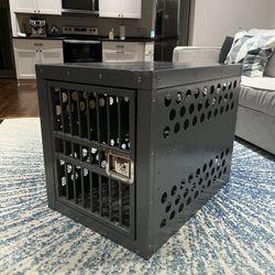 ZINGER, DELUXE 3000 ALUMINUM DOG CRATE, FRONT ENTRY