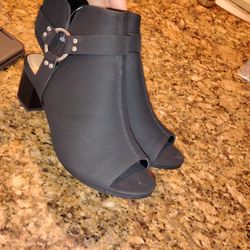 Soda Open Toe Booties-Size 8.5-Worn Once