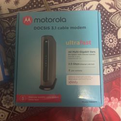 Motorola Cable Modem Docsis 3.1 Cable Modem 