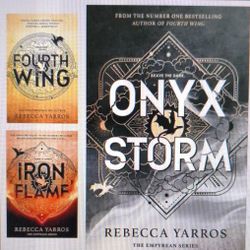 ( Pdf / Epub )The Empyrean Book Series | Onyx Storm | Fourth Wing | Iron Flame