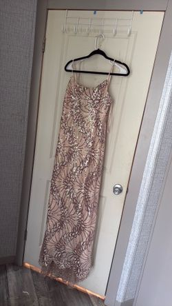 Rose gold dress