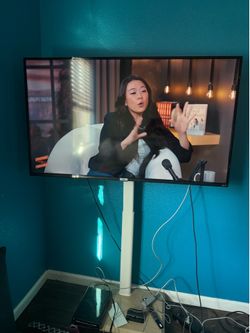 4K TV with stand .