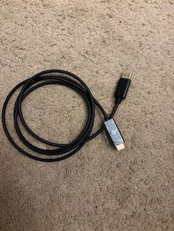 Rankie DisplayPort to HDMI Cable - 4K Resolution Ready (6ft)