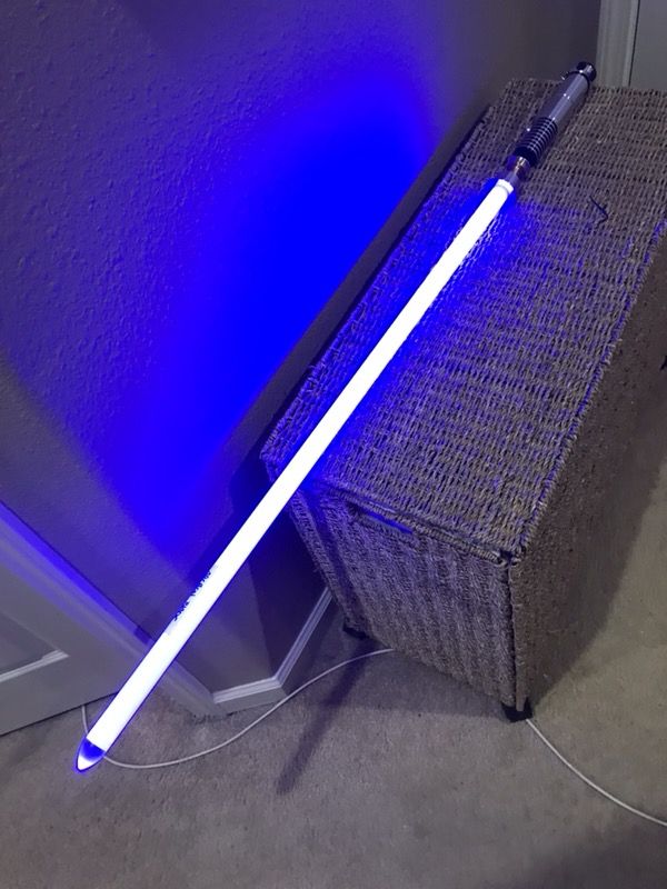 Star Wars Ultrasabers Archon V3.1 removable blade lightsaber Tri blue new