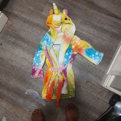 Kids Hooded Unicorn Rob