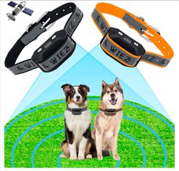 WIEZ GPS Wireless Dog Fence, Electric Dog Fence for Outdoor, Range 65-3281ft, Adjustable Warning Strength, Rechargeable, Pet Containment System, Harml