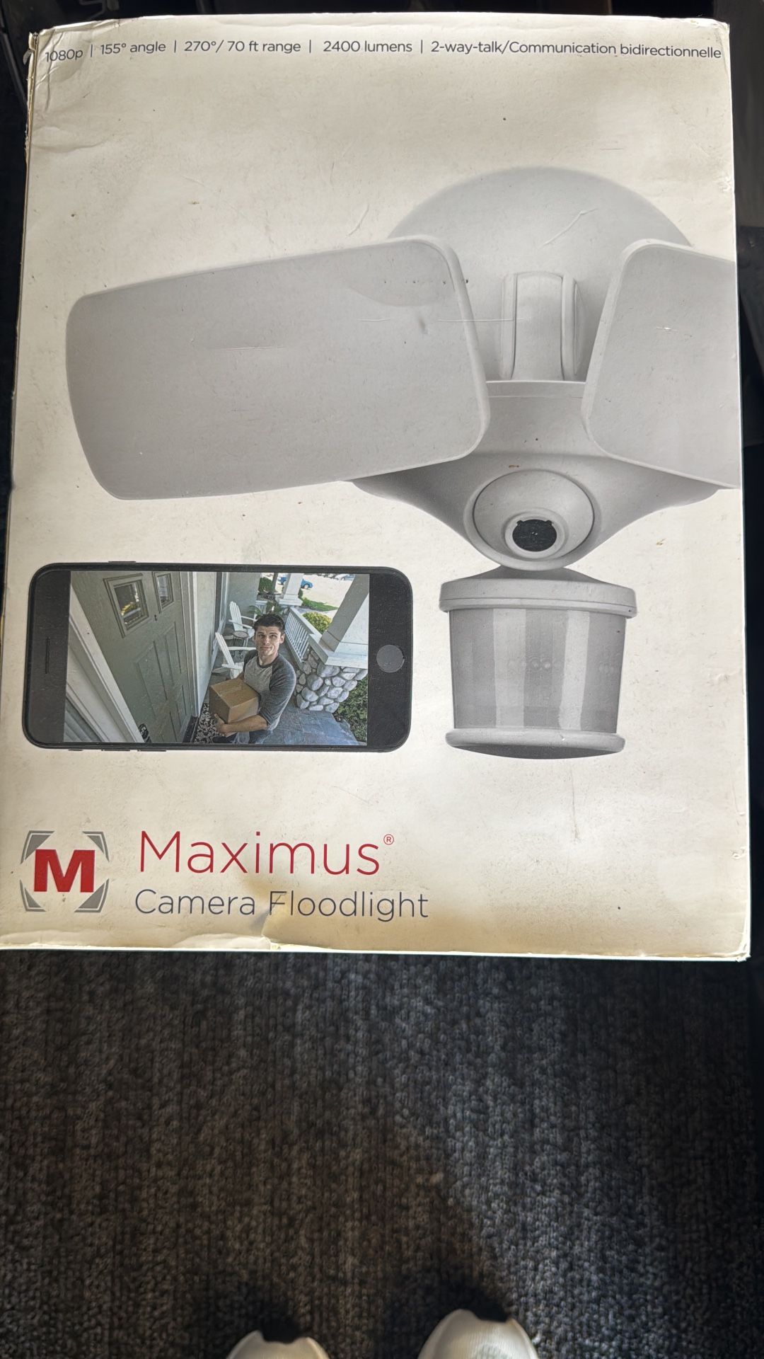 Camera Floodlight Maximus