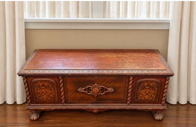 Wooden chest