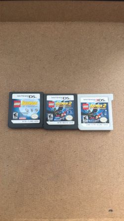 All 3 Lego Batman ds games