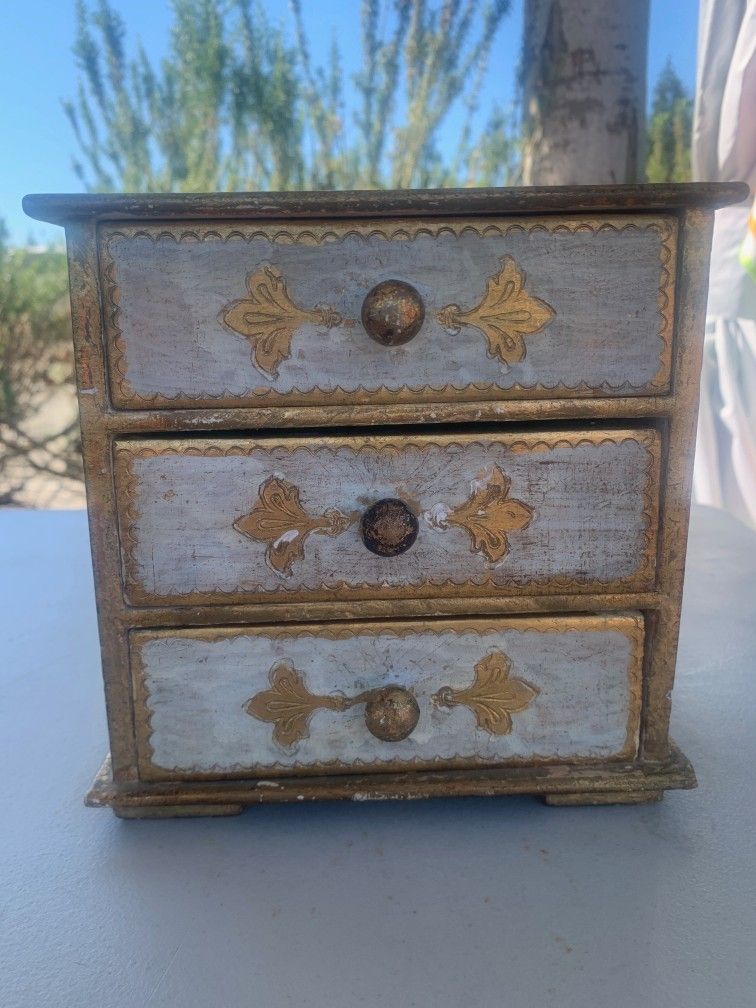 Vintage Italian Jewelry Box
