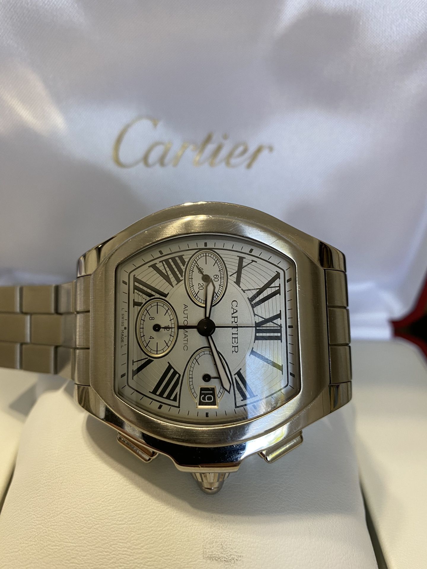 CARTIER ROADSTER CHRONOGRAPH