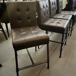 Leather Barstools