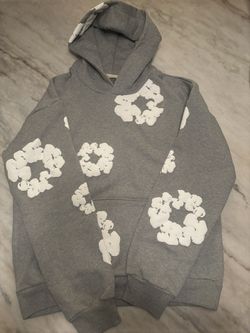 Gray Denim Tears Wreath Hoodie