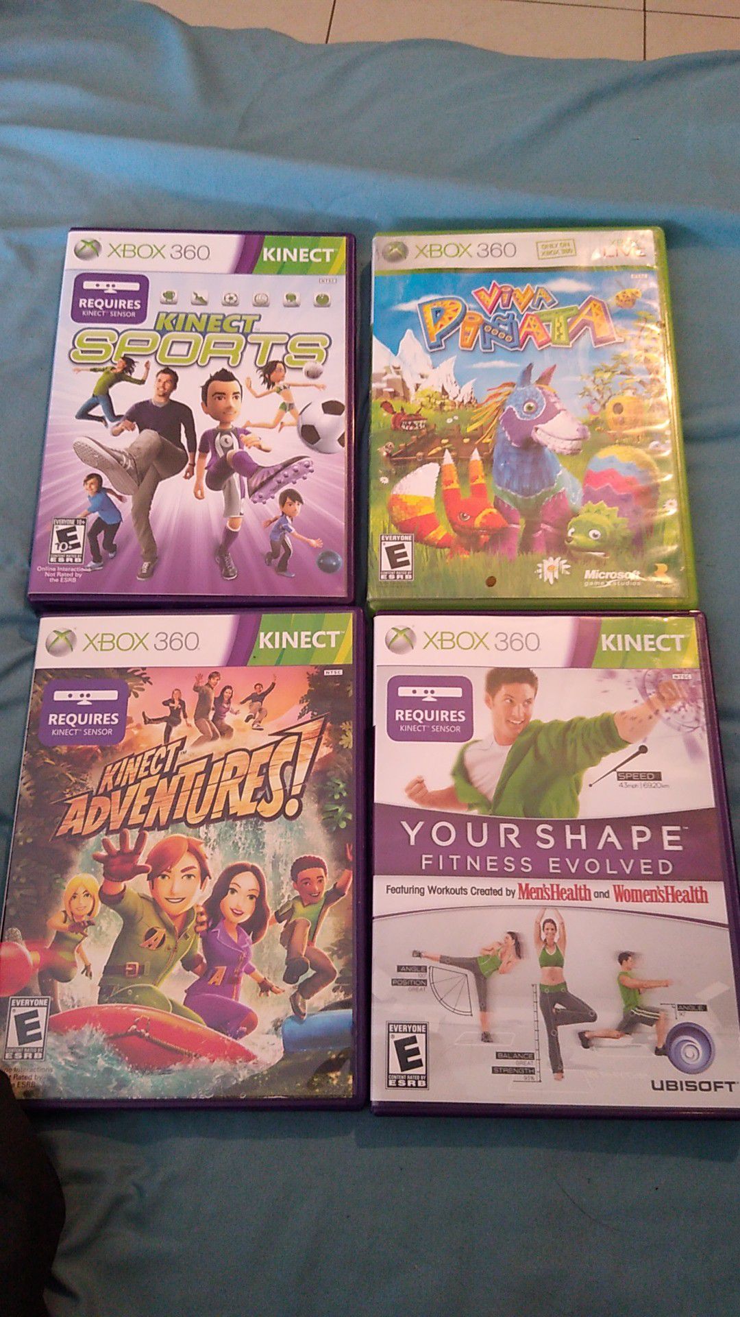 360 Xbox Kinect games