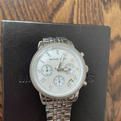 Silver Michael Kors Watch