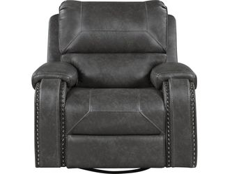 Newnan Gray Swivel Glider Reclining Chair
