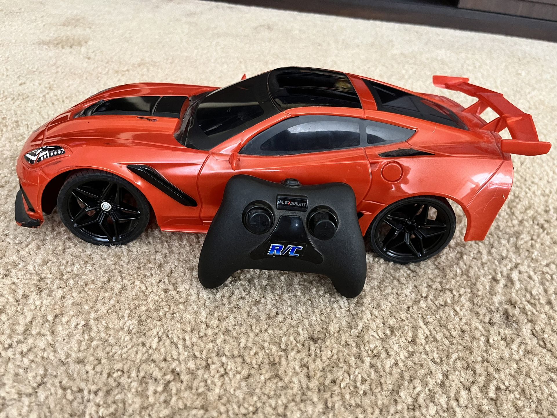 New Bright RC Corvette