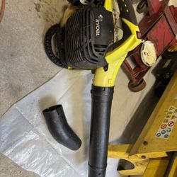 Ryobi blower it is four stroke no oil required