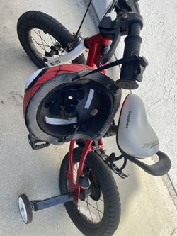 Small Toddler Bike W/Helmet  