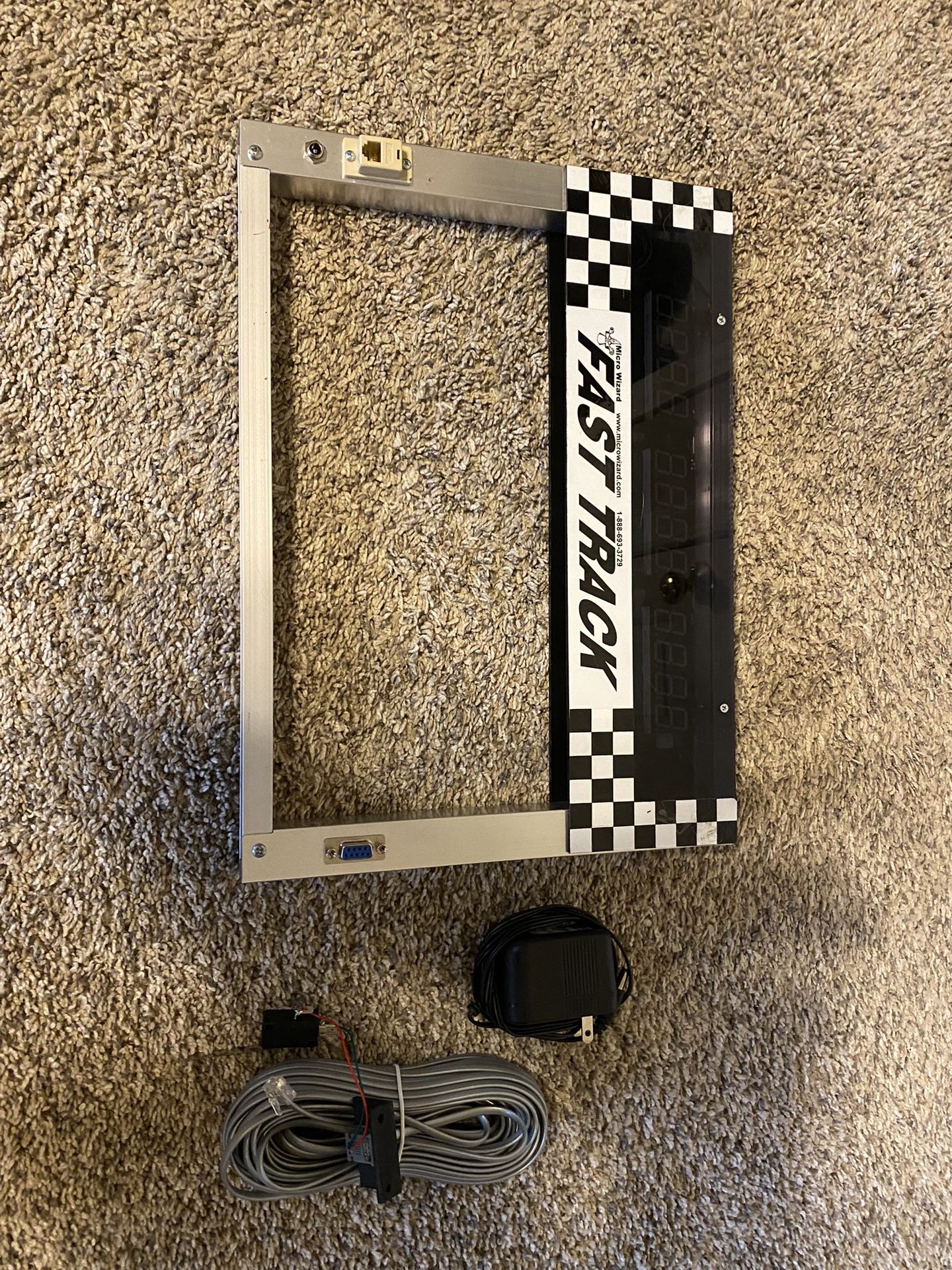 Pinewood Derby Electronic Timer System