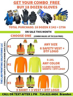 New Work Gloves - Heavy duty -Any Size