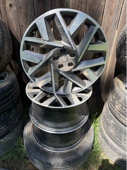 2023 Hyundai Santa Fe rims wheels 20”