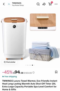 TMWINGS Luxury Towel Warmer 20L