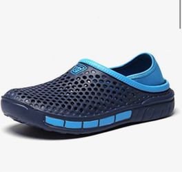 Sandalias transpirables de color sólido para hombre, cómodas, antideslizantes, duraderas, para ocio, playa, caminar, zapatos de verano