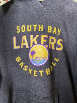 South Bay Lakers Hoodie Men’s Medium Gray 