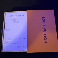 Real  Authentic Louis Vuitton LV Slim Bracelet- Monogram Eclipse