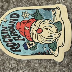 Dutch Bros “Rockin Around” Sticker