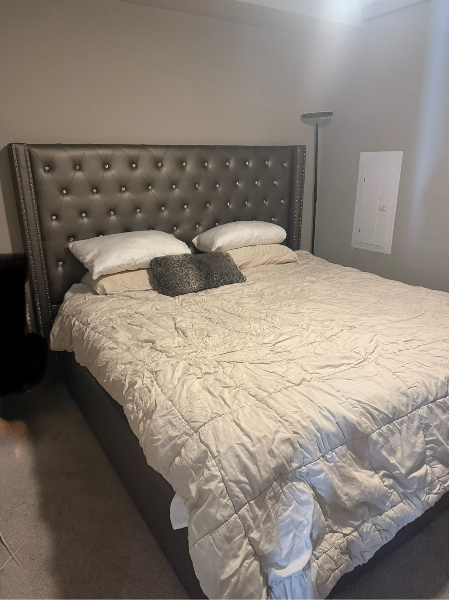 King Size Tufted Bed Frame