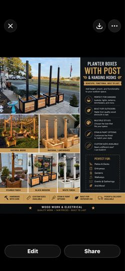 Custom handmade woodworking