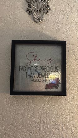Scripture framed Proverbs 31:10