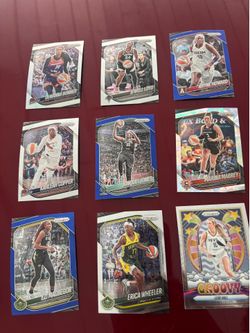 wnba cards cash only !