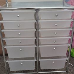 Art Or Craft Supplies Cart