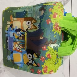 20 Pack Bluey and Friends Party Birthday Gift Bag Set