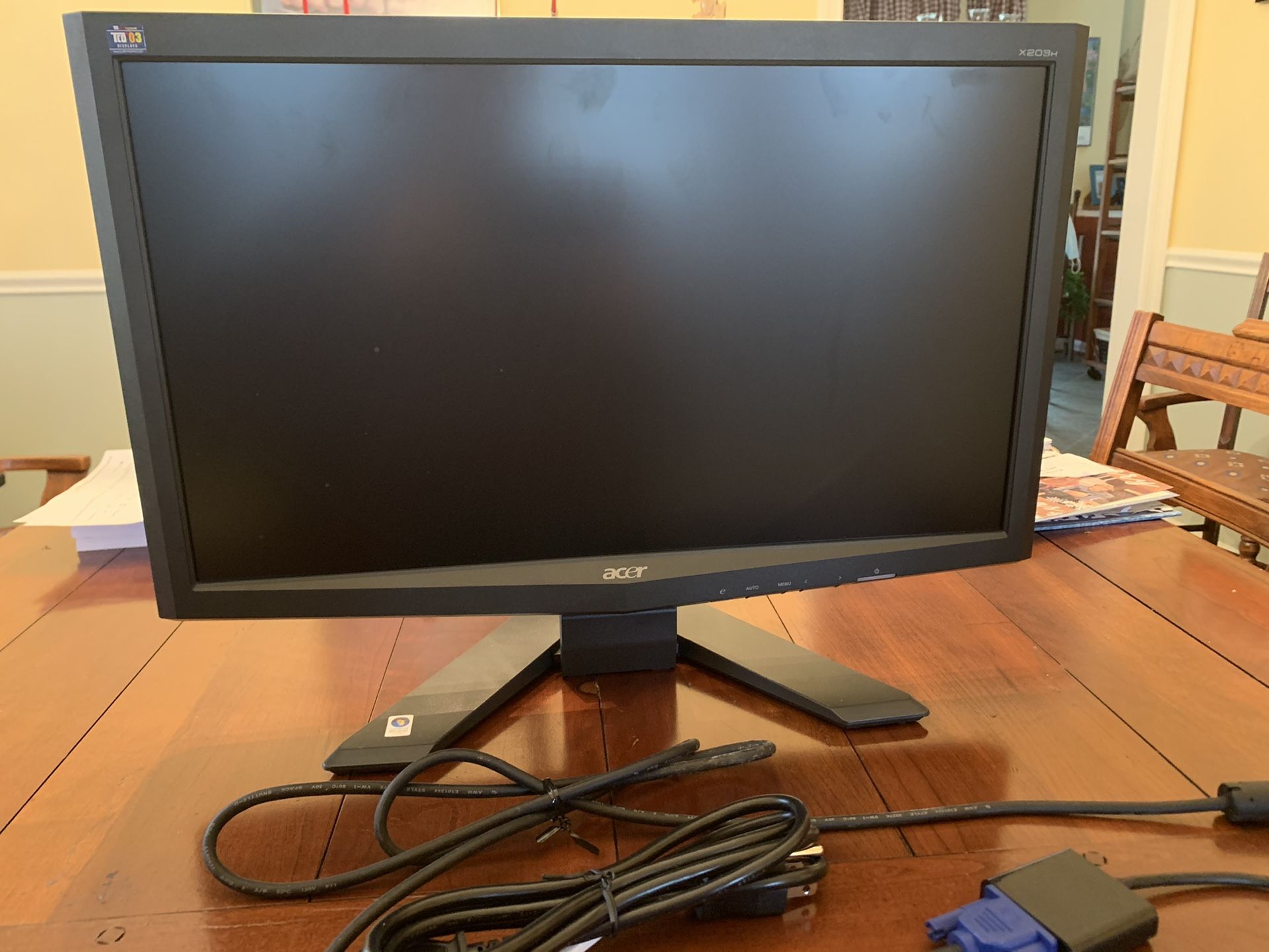 20” Acer Computer Monitor-like New