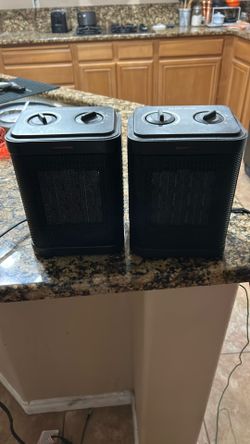 2 Space heaters.