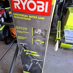 RYOBI

Foldable Miter Saw QUICKSTAND