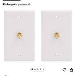 RCA Wall Plate 2-Pack