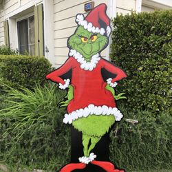 THE GRINCH  - CHRISTMAS LAWN ART YARD DECOR