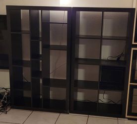Ikea Expedit, 2 Bookcases (size 2x4 cubes)