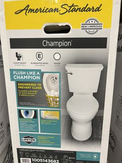 New toilet Left over