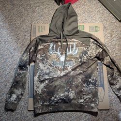 RedHead Men's Fleece Lined Pullover Hoodie Sweatshirt Camouflage Small
