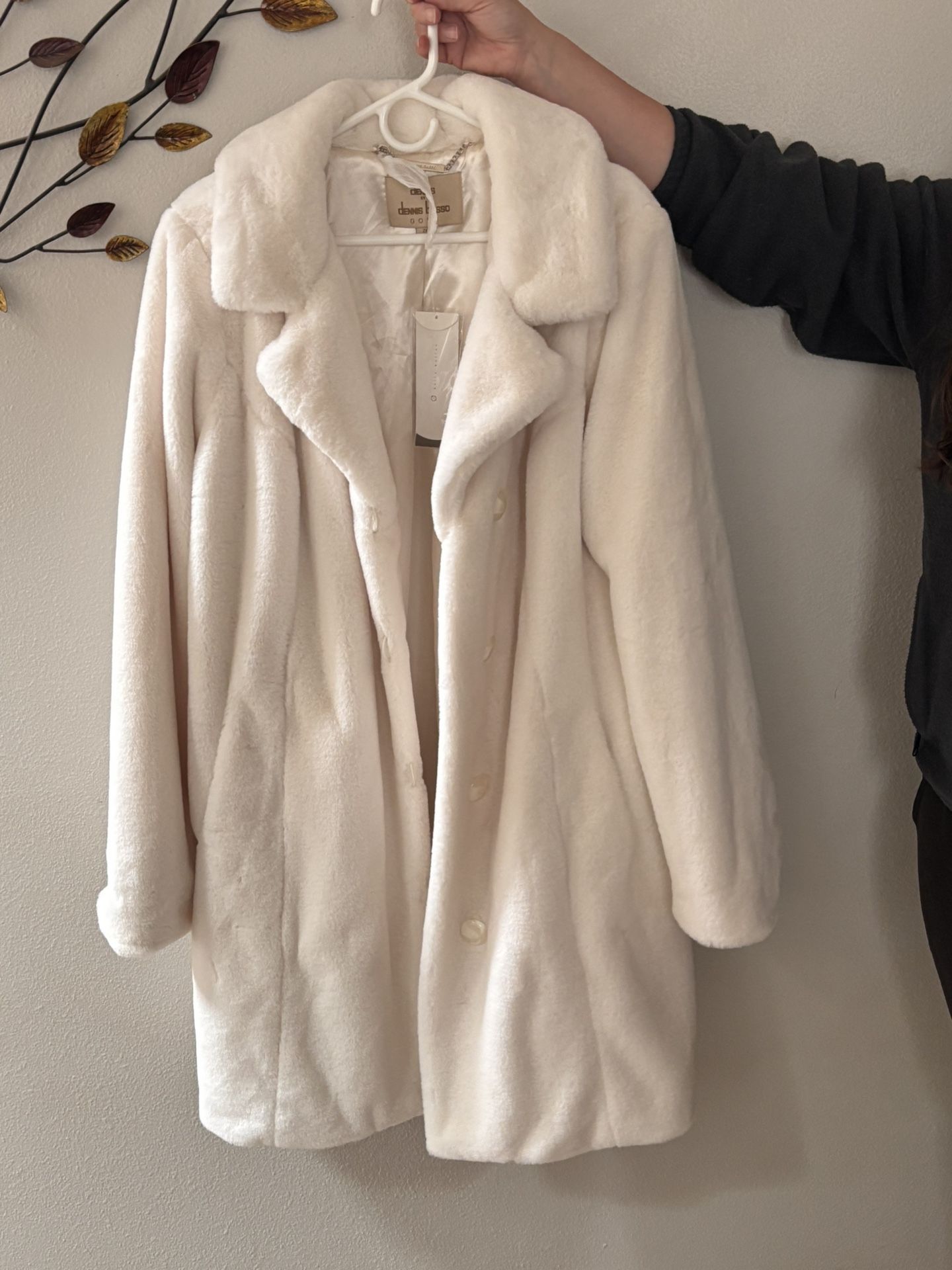 Dennis Basso Faux Fur Coat