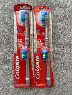 Colgate 360 Optic White Platinum Replacement Brush Heads – 2 Packs