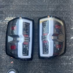 Chevy Silverado 2017 Tail Lights 